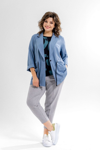 Блуза, брюки, жакет Deesses 3075 - фото 4
