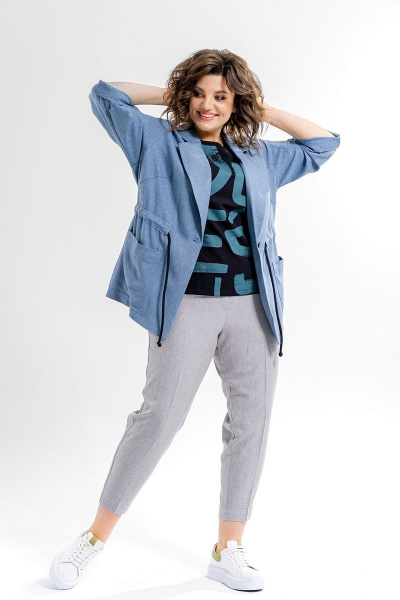 Блуза, брюки, жакет Deesses 3075 - фото 2