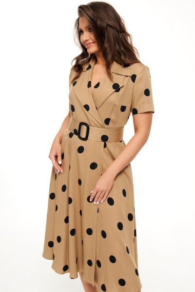 Платье Beautiful&Free 6003 горох - фото 7