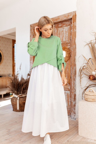 Платье Ambera Style 1007-6 свежая_мята - фото 3