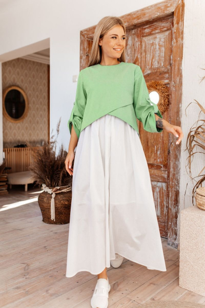 Платье Ambera Style 1007-6 свежая_мята - фото 1