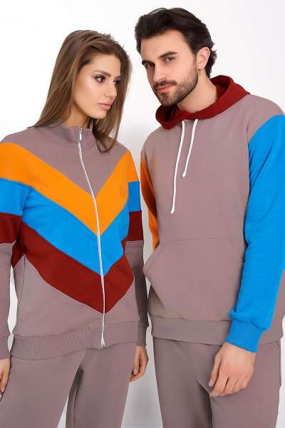 Брюки и джемпер в стиле athleisure для комфортных образов GO F3025/04-03.164-170 - фото 7