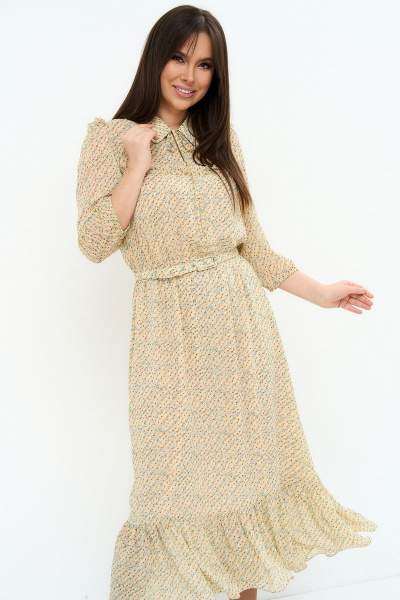 Куртка, платье Магия моды 2208 голубой - фото 4