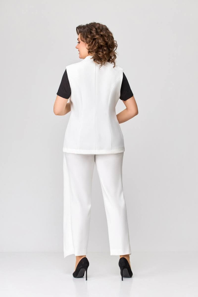 Брюки, жилет Swallow 646.1 молочный - фото 14