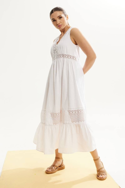 Платье DAVA 149 белый - фото 1