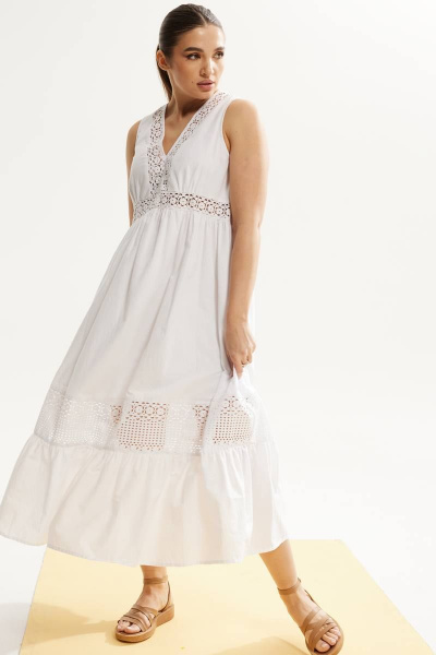 Платье DAVA 149 белый - фото 2