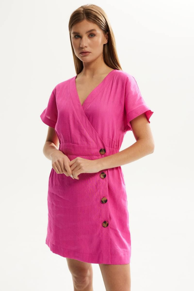 Платье DAVA 144 фуксия - фото 1