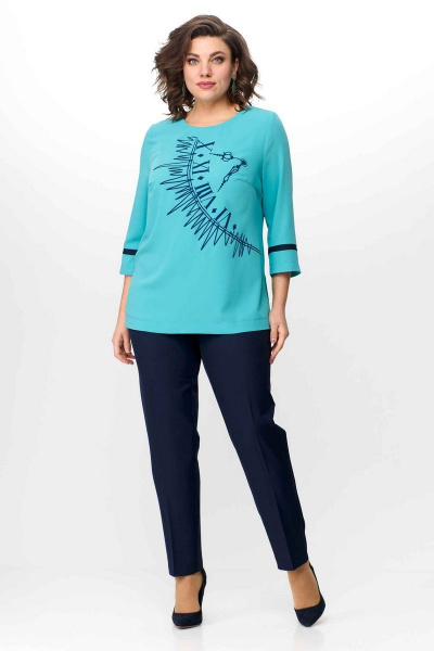 Блуза, брюки Асолия 1359 - фото 2