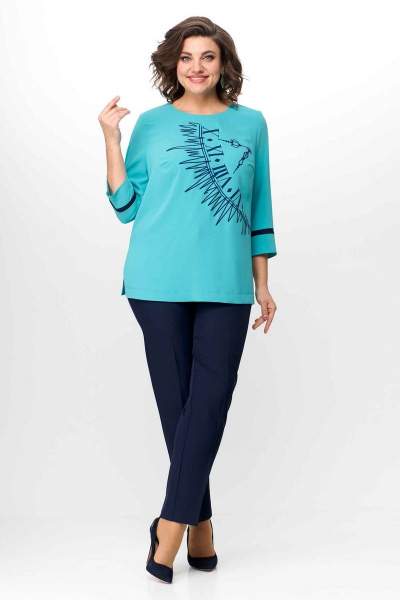 Блуза, брюки Асолия 1359 - фото 1