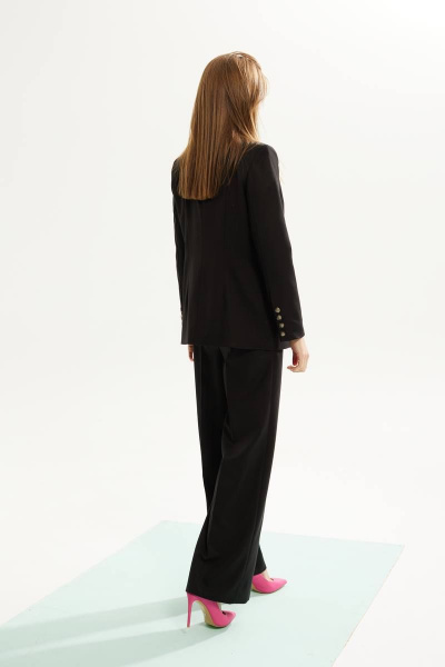 Брюки, жакет DAVA 125 черный - фото 7