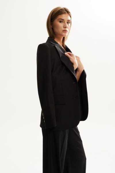 Брюки, жакет DAVA 125 черный - фото 5