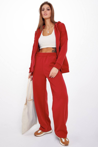 Костюм из трикотажа со свободным джемпером и брюками GO F3033/11-02.170-176 - фото 3