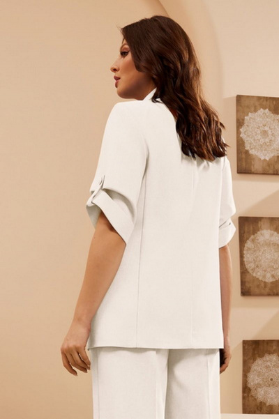 Брюки, жакет Lissana 4709 белый - фото 5