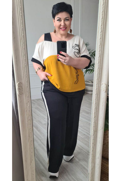 Блуза, брюки Vittoria Queen 18223 - фото 4