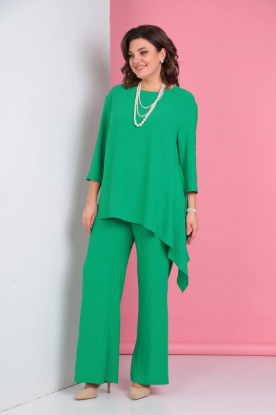 Брюки, туника LadisLine 1294 зеленый - фото 1