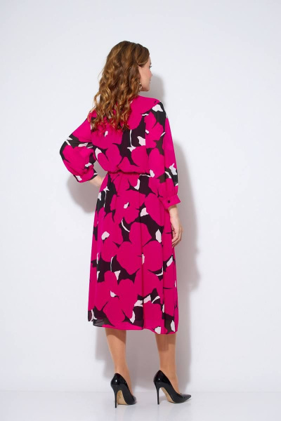 Платье Koketka i K 1019 малина - фото 5