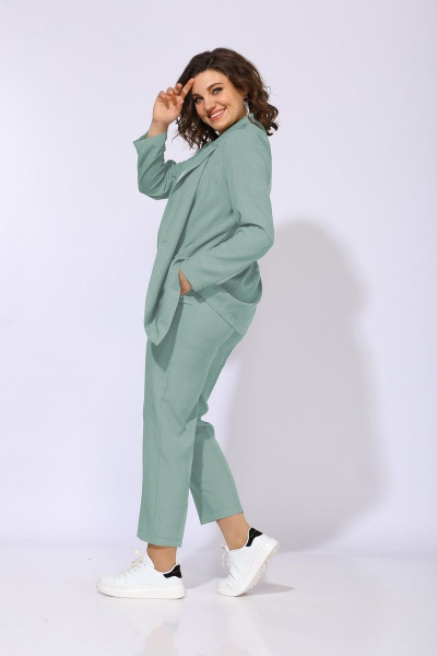 Брюки, жакет ANASTASIA MAK 1053а мятный - фото 5