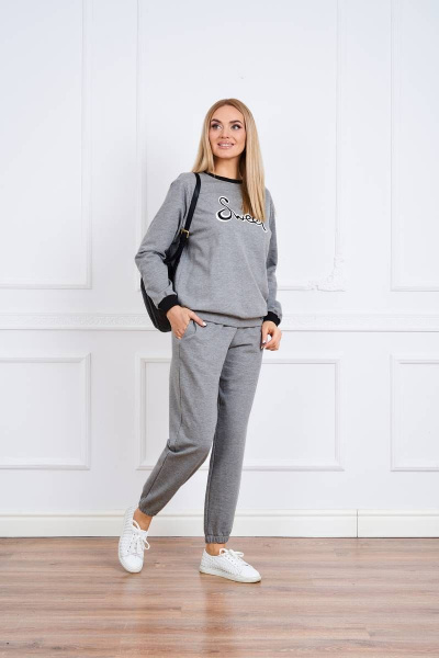 Костюм из трикотажа с джемпером и брюками Azzara 893 - фото 1