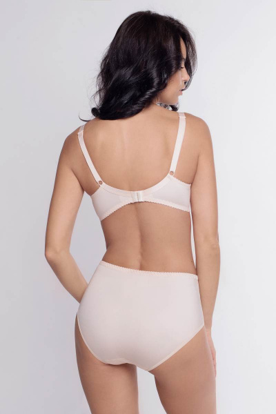 Трусы высокие из эластичного кружева с кружевными вставками Milady 256 8.2 - фото 2