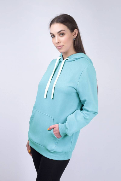 Худи Verally 451-1 тиффани - фото 1