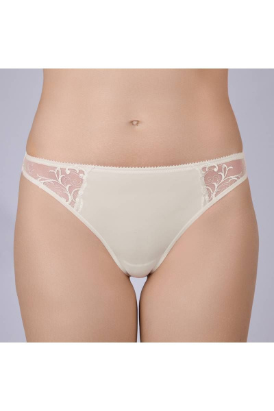 Трусы-стринги из эластичного полотна с вышивкой Verally 1118-2 этуаль - фото 2