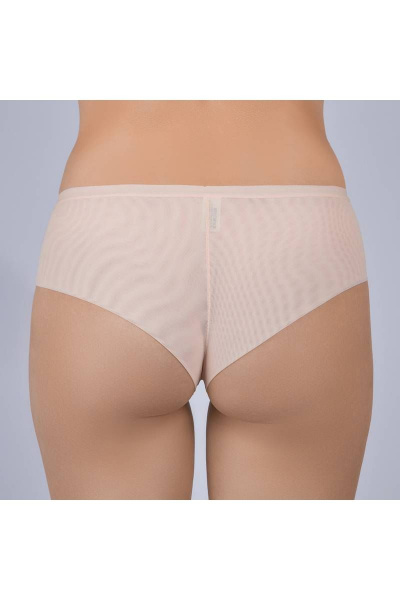 Высокие трусы-слип из эластичного полотна с тесьмой Verally 1178-1 лайм - фото 2