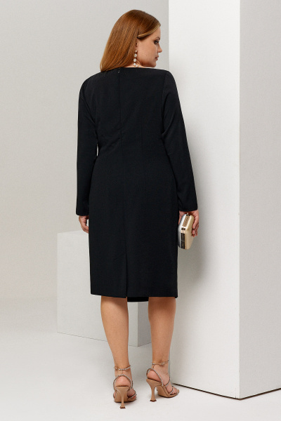 Платье Панда 111580w черный - фото 4