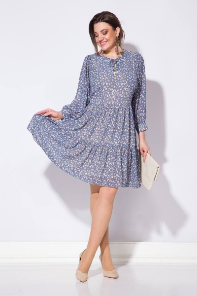 Платье INPOINT. 098 джинс - фото 3
