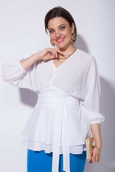Блуза INPOINT. 111 белый - фото 3