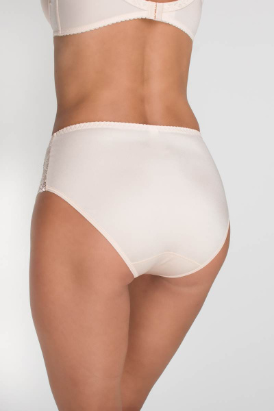 Трусы высокие из эластичного кружева и трикотажа Milady 219 8.2 - фото 2
