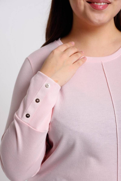 Джемпер полуприлегающий с складкой и рукавом узким Femme & Devur 30267 1.14F(170) - фото 3