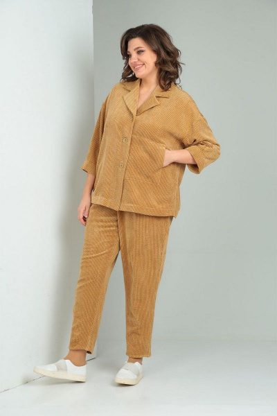 Брюки, жакет VIA-Mod 540 беж - фото 3