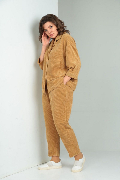 Брюки, жакет VIA-Mod 540 беж - фото 2