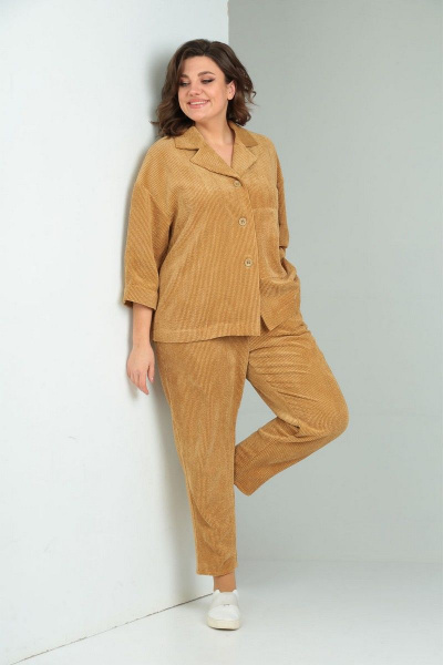 Брюки, жакет VIA-Mod 540 беж - фото 1