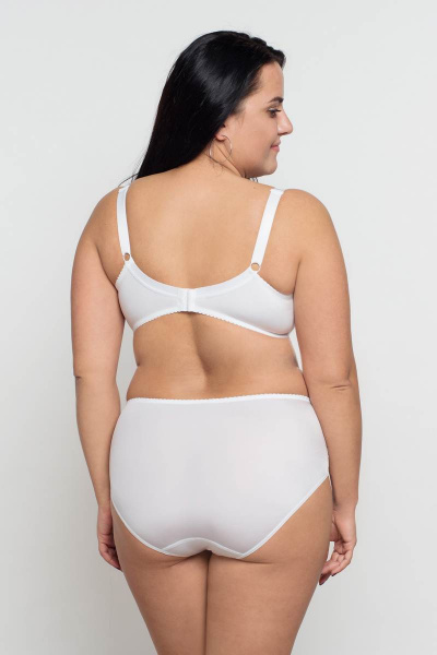 Трусы высокие из эластичного трикотажа с кружевом Milady 219 1.5 - фото 2