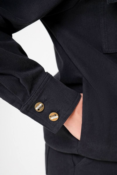 Брюки, жакет Swallow 593 черный - фото 14