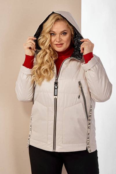 Куртка Shetti 2075 беж - фото 7