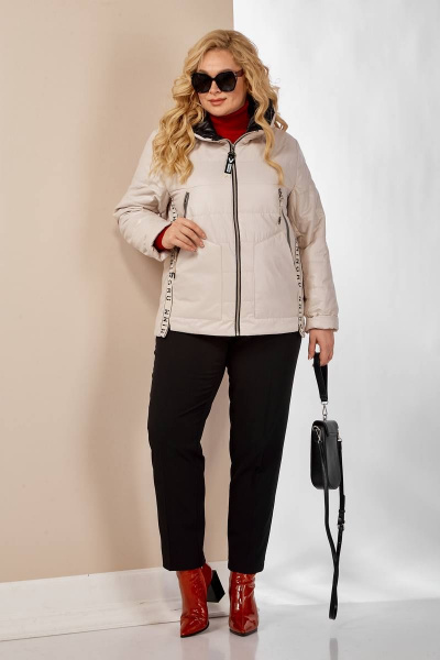 Куртка Shetti 2075 беж - фото 4