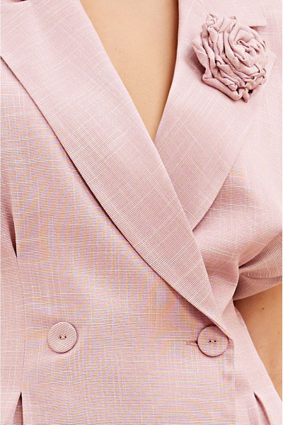 Брошь, жакет, юбка Lissana 4655 бегония - фото 9