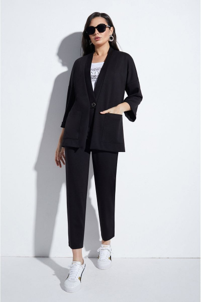Брюки, жакет, майка Lissana 4596 черный - фото 10
