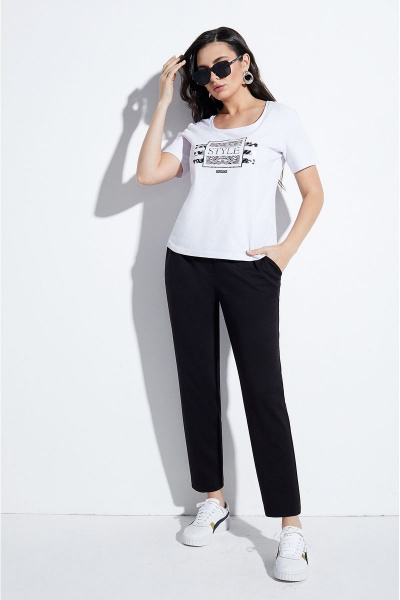 Брюки, жакет, майка Lissana 4596 черный - фото 2