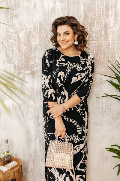 Платье Romanovich Style 1-2485 черный - фото 3