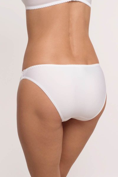 Трусы-слип из эластичного кружева и трикотажа с вышивкой Milady 293 1.5 - фото 3