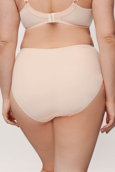 Трусы высокие из эластичного полотна с кружевом, На каждый день Milady 218 8.12 - фото 2