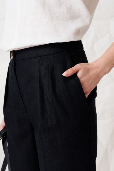 Брюки KOKOdea 214261 черный - фото 3