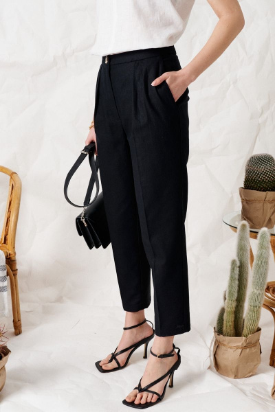 Брюки KOKOdea 214261 черный - фото 2