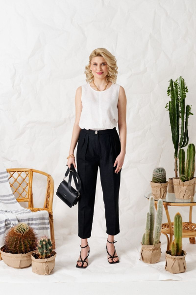 Брюки KOKOdea 214261 черный - фото 1