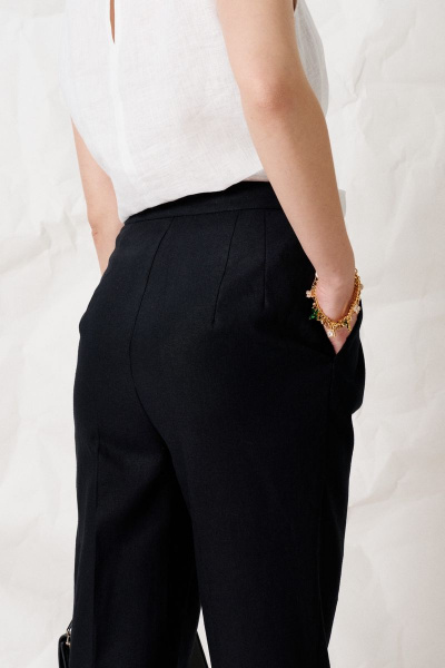 Брюки KOKOdea 214261 черный - фото 4