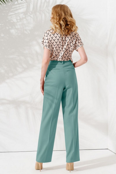 Брюки Панда 79860w мятный - фото 2