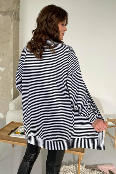 Кардиган Rumoda 2121 полоска - фото 8
